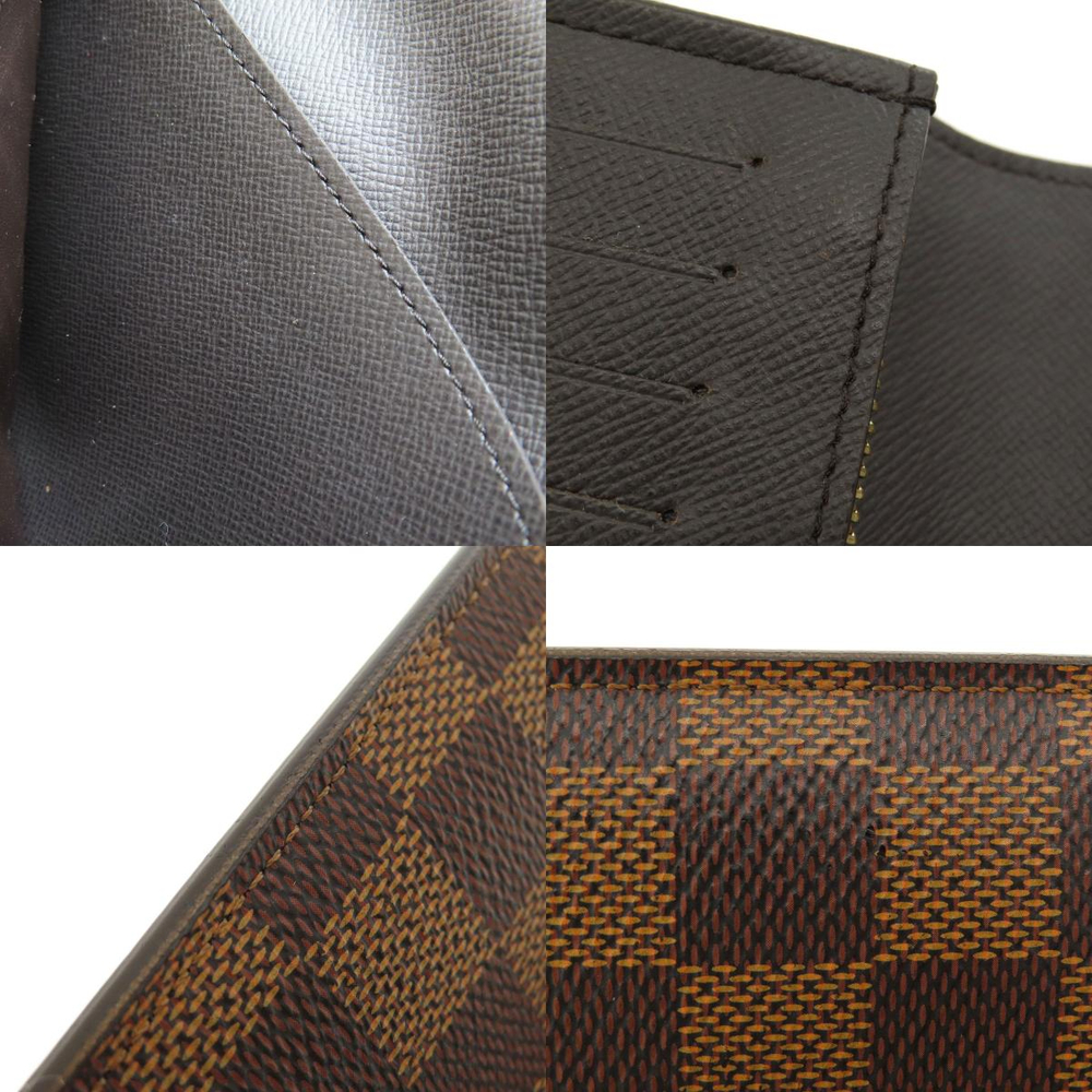 Louis Vuitton Portefeuille Braza Damier Ebene Long Wallet - Picture 4 of 8